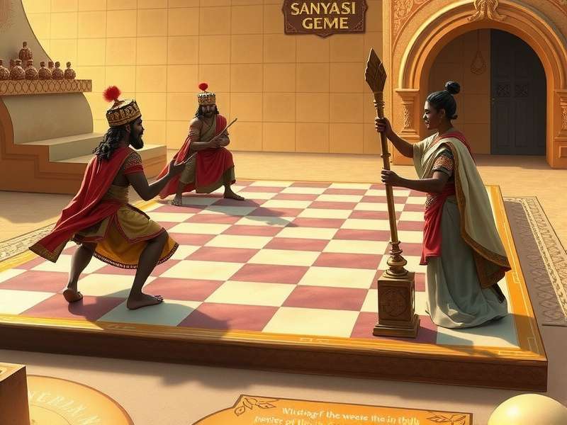Sanyasi Chess Dynasty Game Board